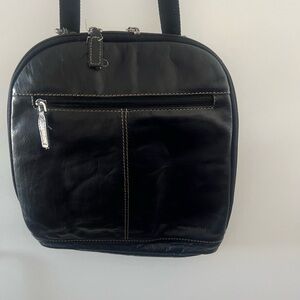 Black Bag with Minimalist Design